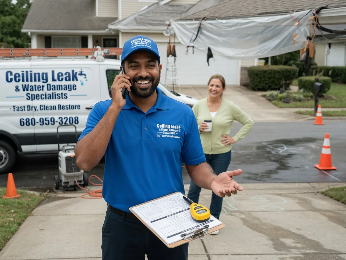 Ceiling Leak Cleanup Sipesville, PA FAQs